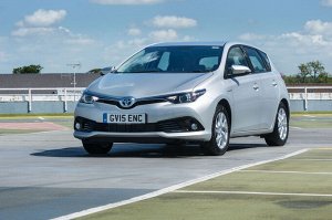 Ковры салонные LUX 3D Toyota Auris 2WD гибрид (2015-2018) правый руль