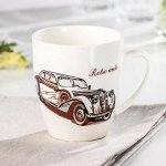 Кружка 370 мл &quot;Авто&quot;, рисунок МИКС