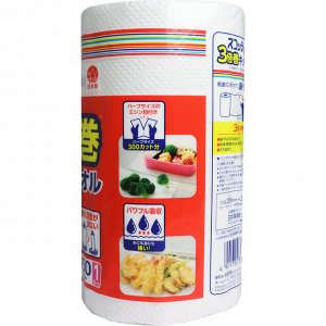 Бумажные полотенца для кухни повышенной плотности (150 листов в рулоне) х 1 рулон