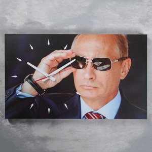 Часы настенные, серия: Люди, "Путин", 37х61 см