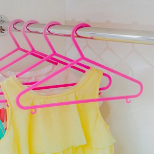 Вешалка-плечики для одежды детская Доляна, размер 30-34, цвет МИКС