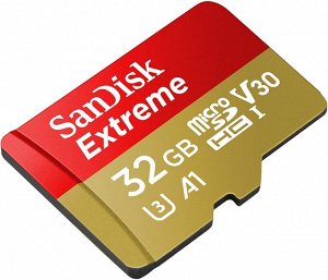 Карта памяти SanDisk Extreme microSDHC 32 ГБ SDSQXAF-032G-GN6MA