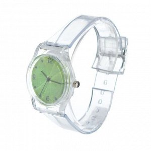 Подарочный набор 2 в 1 "Смайл": наручные часы d=3,5 см, брелок