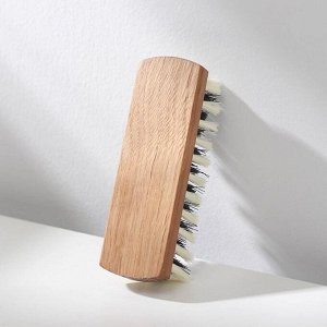 Щётка для одежды, 12,5x4 см, 80 пучков, искусственная щетина
