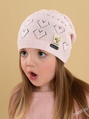 Ажурная шапочка для девочки