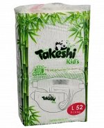 Takeshi Kid&#039;s Подгузники для детей бамбуковые L (9-14 кг) 52 шт 1/4 (0718) 504727