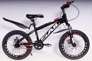 Велосипед 2-х колесный SAIL 18 д. TX-DIG (черный)
