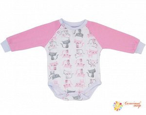 Боди длинный рукав (интерлок) "New"