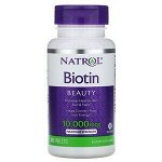 Natrol, Биотин, максимальное действие, 10 000 мкг, 100 таблеток
