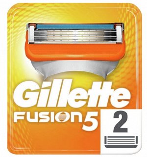 GILLETTE® FUSION Сменные кассеты для бритья 2шт