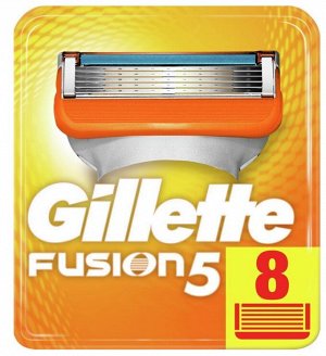 GILLETTE® FUSION Сменные кассеты для бритья 8шт