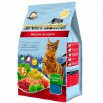Сухой корм для кошек  премиум класса &quot; Ночной охотник &quot; Мясное ассорти 10 кг