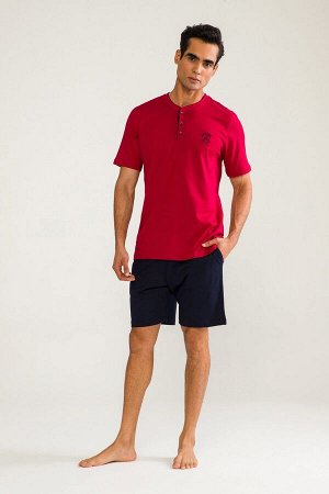 Комплект мужской одежды бордовый