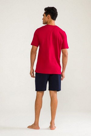 Комплект мужской одежды бордовый