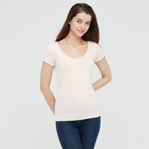 Женская футболка HEATTECH,розовый