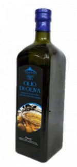 Масло оливковое Olio di oliva в стеклянной бутылке рафинированное с добавлением нерафинированного, Италия