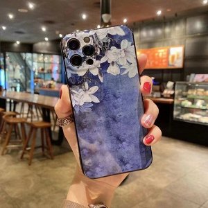 Чехол силикон с рисунком на телефон Samsung Galaxy