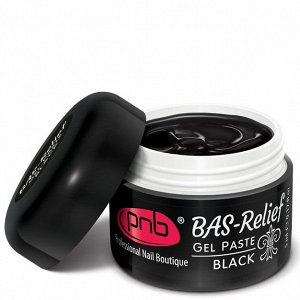 Гель-паста Барельеф чёрная «BAS-Relief Gel Paste» PNB