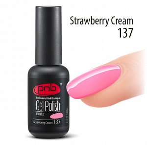 Гель-лак PNB 137 Strawberry Cream 8 мл