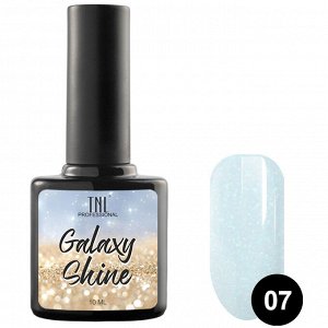 Гель-лак TNL Galaxy shine №07 - светло-бирюзовый с шиммером 10 мл