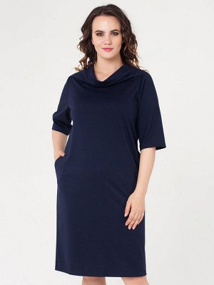 Платье Стелла2 (темно-синий)
