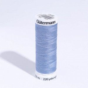 Нитки Sew-All, 200 м, цвет сиренево-джинсовый