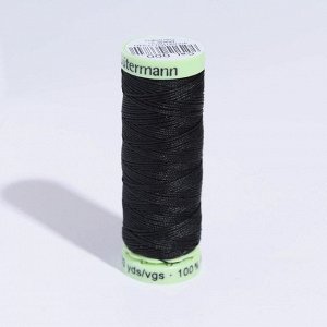 Нитки Top Stitch, 30 м, цвет чёрный