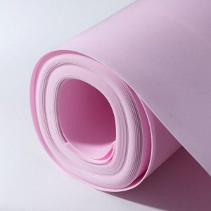 Изолон для творчества тёплый розовый 2 мм, рулон 0,75х10 м