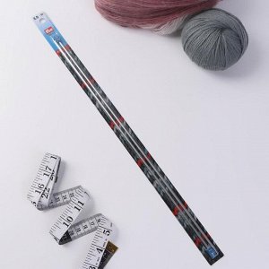 Спицы для вязания, прямые, d = 3 мм, 40 см, 2 шт
