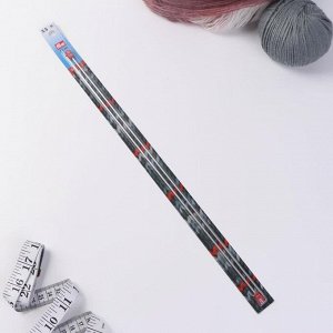 Спицы для вязания, прямые, d = 2,5 мм, 40 см, 2 шт