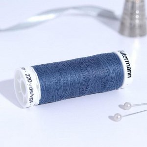 Нитки Sew-All, 200 м, цвет серо-синий джинс