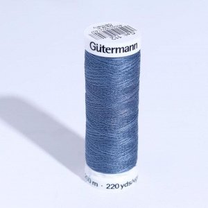Нитки Sew-All, 200 м, цвет серо-синий джинс