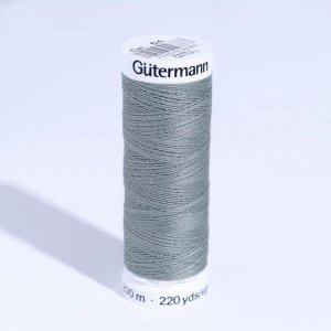 Нитки Sew-All, 200 м, цвет серый джинсовый