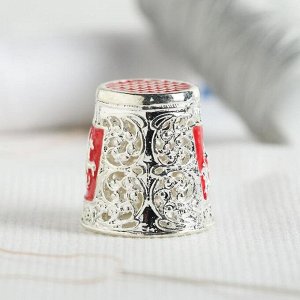 Напёрсток сувенирный «Москва», серебро