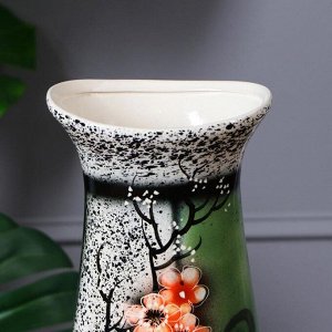Ваза напольная "Диана", сакура, керамика, 65 см, микс