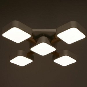 Светильник 35448/5 LED 120Вт 3000-6000К белый 62х62х11,5 см