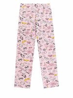 Лосины для девочек &quot;Abstraction pink&quot;, цвет Розовый