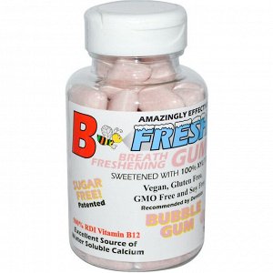 B-fresh, Освежитель дыхания, жевательные таблетки, 50 штук