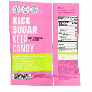 SmartSweets, Укусы кислой дыни, 1,8 унции (50 г)