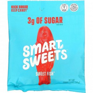 SmartSweets, Сладкая рыба, Ягода, 1,8 унции (50 г)