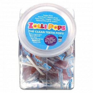 Zollipops, The Clean Teeth Pops, Ассорти, 23 Попса, 5,2 унции