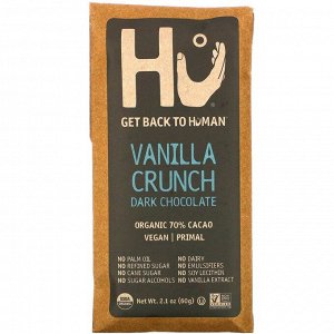 Hu, Dark Chocolate, Vanilla Crunch, 2.1 oz (60 g)