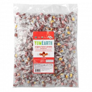 YumEarth, Органические Твердые конфеты, Фавориты, 68 унций (1,928 г)