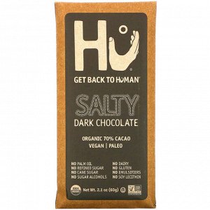 Hu, Соленый, Темный шоколад, 2,1 унции (60 г)