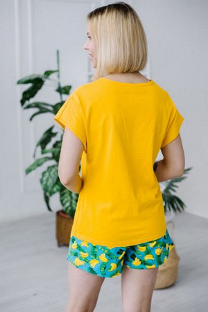 Пижама Ткань: Кулирка (100% хлопок)
Цвет: Желтый
Год: 2021
Страна: Россия
