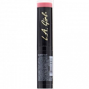 L.A. Girl, Матовая губная помада Matte Flat Velvet Lipstick, оттенок Hush, 3 г