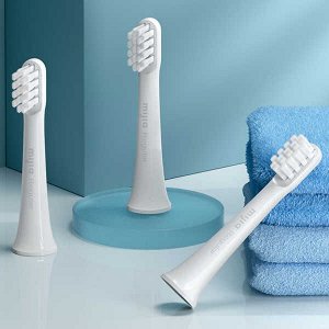Сменные насадки для зубной щетки Xiaomi Mijia Electric Toothbrush T100 3 шт.✅