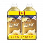 LENOR Конц. кондиционер для белья Золотая орхидея 2x1.8л