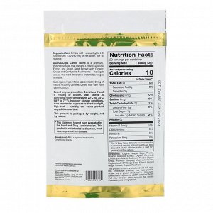 California Gold Nutrition, GuayusaCeps, смесь для сердечно-сосудистой системы, растворимый напиток с органическим падубом гуайюса, виноградными косточками, чагой и кордицепсом, 60 г (2,12 унции)