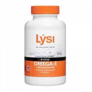 Омега-3 с витамином D Lysi